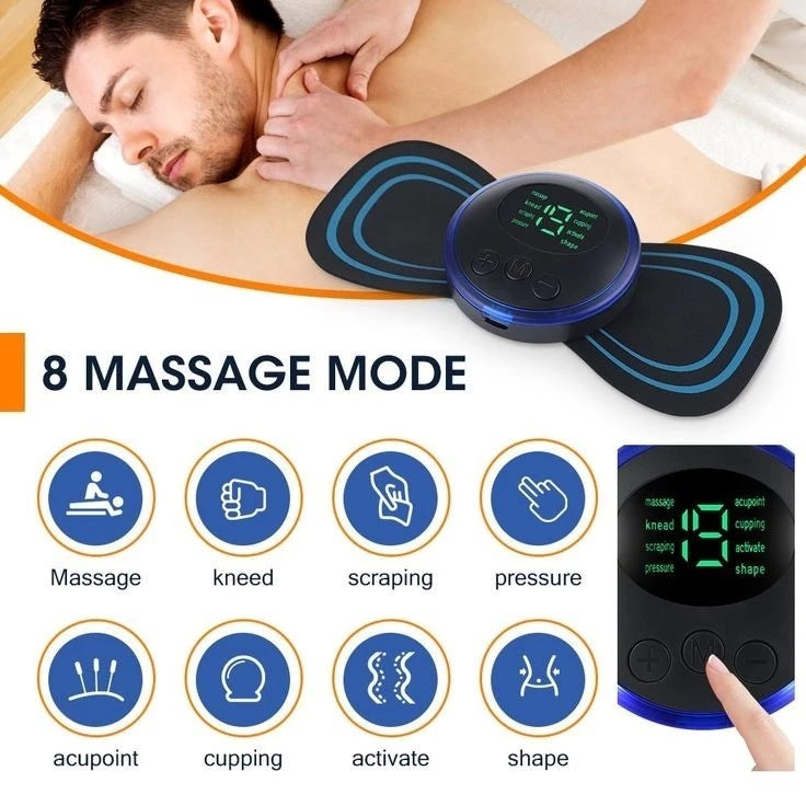 Mini massageador elétrico portátil - compre 1 leve 2