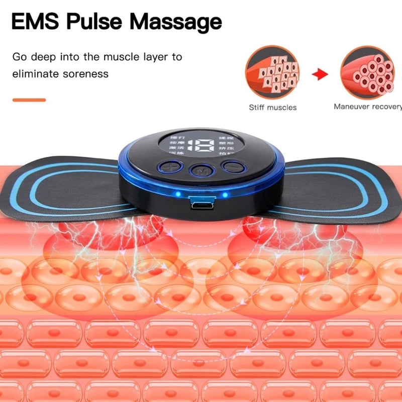 Mini massageador elétrico portátil - compre 1 leve 2